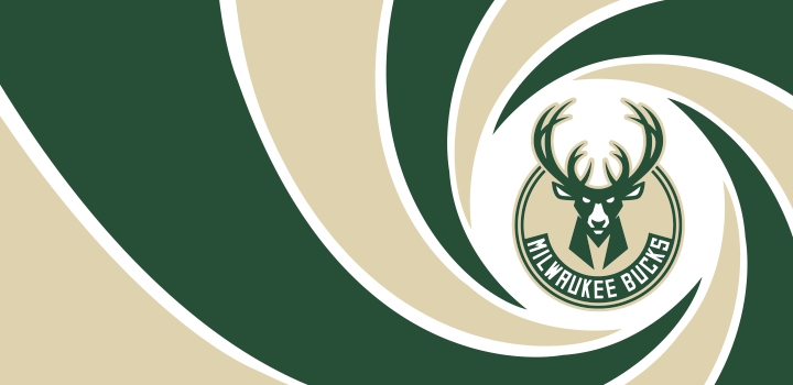 007 Milwaukee Bucks logo vinyl decal